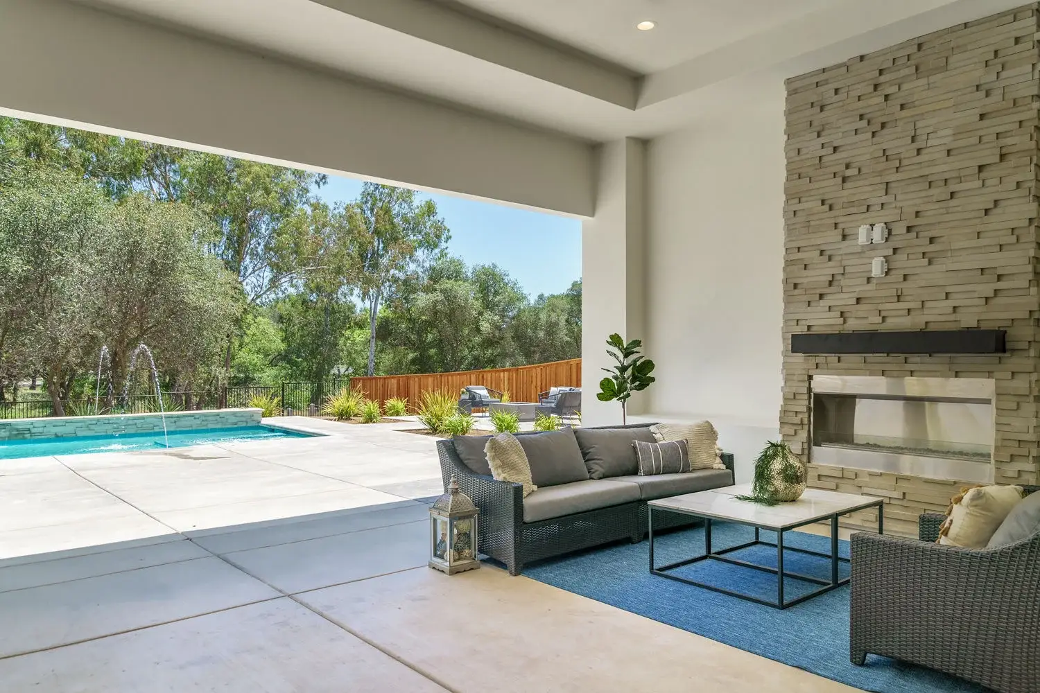 Bianchi Group Developers portfolio — Eucalyptus Estate covered outdoor living, a separate project